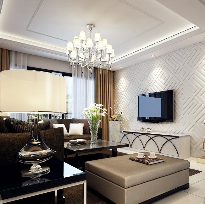 沈陽(yáng)時(shí)尚客廳背景墻