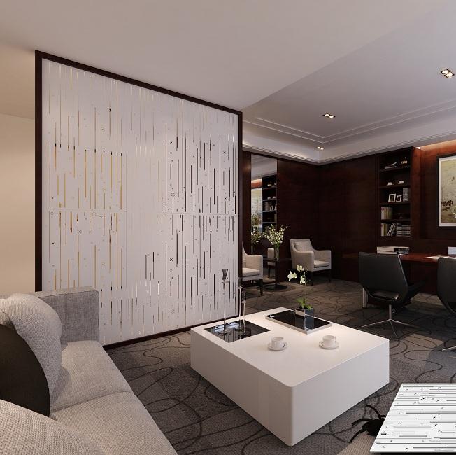 沈陽(yáng)公司前臺(tái)背景墻